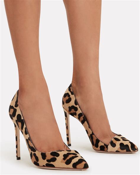 Winona Cheetah Print Calf Hair Pump 